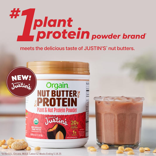 Organic Vegan Nut Butter Protein Powder
