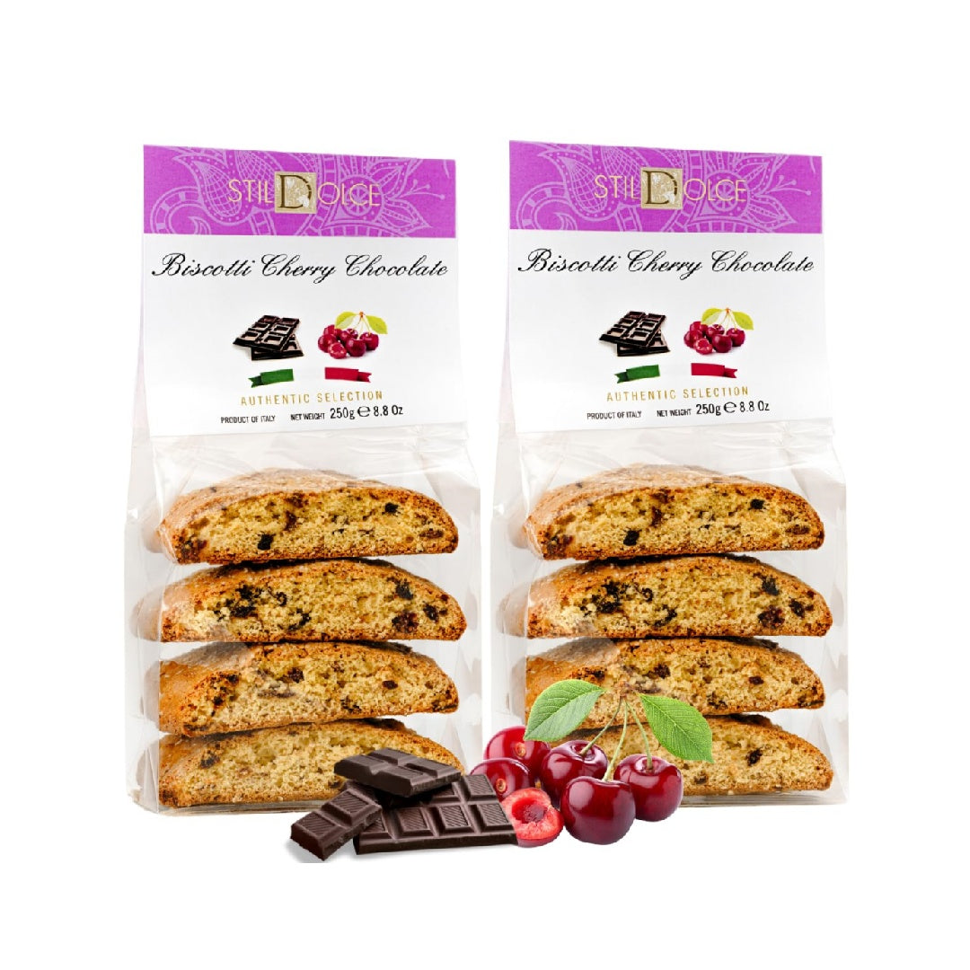 Stildolce Biscotti Assorted Italian Biscotti, No Preservatives, 8.8 oz Bag, 3 Pack