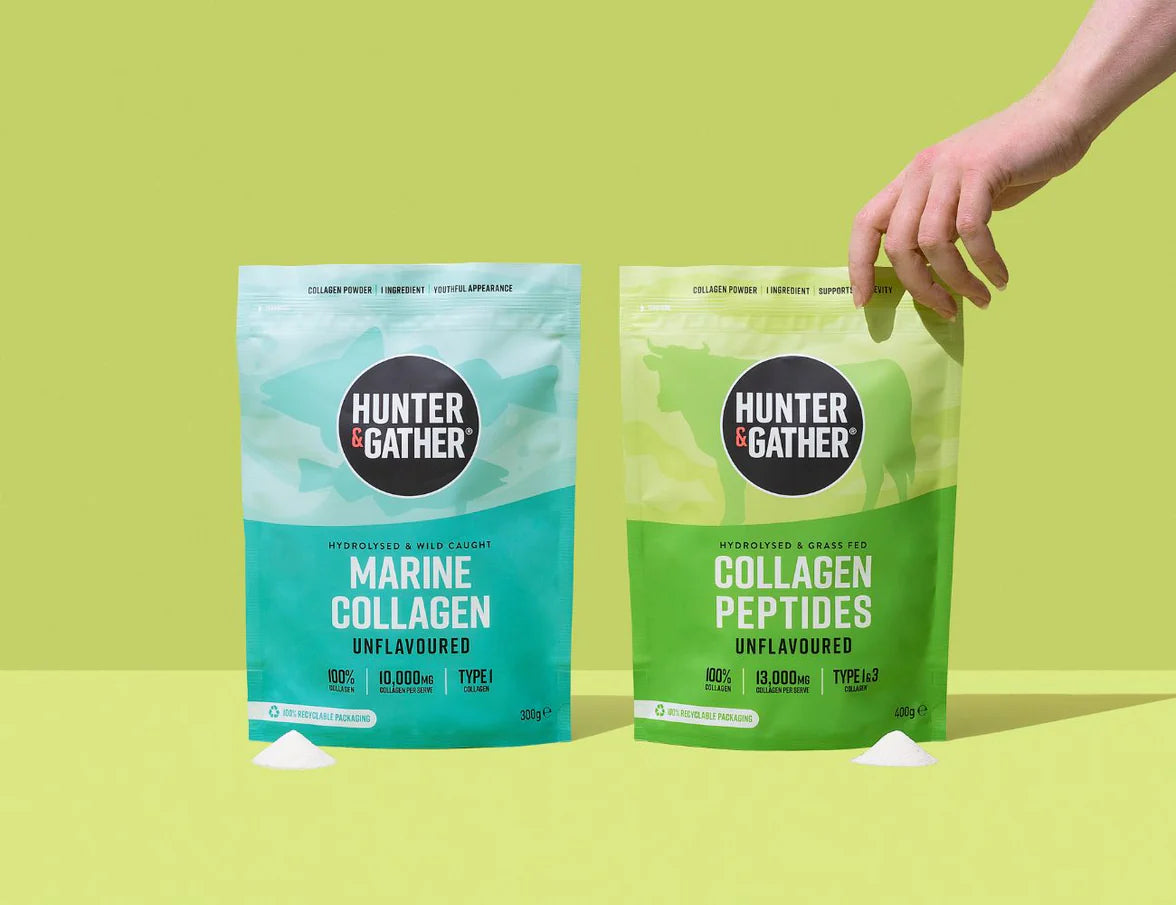 Hunter & Gather Collagen Protein Powder – Keto & Paleo Friendly, 100% Grass-Fed, Unflavored & Easy to Mix